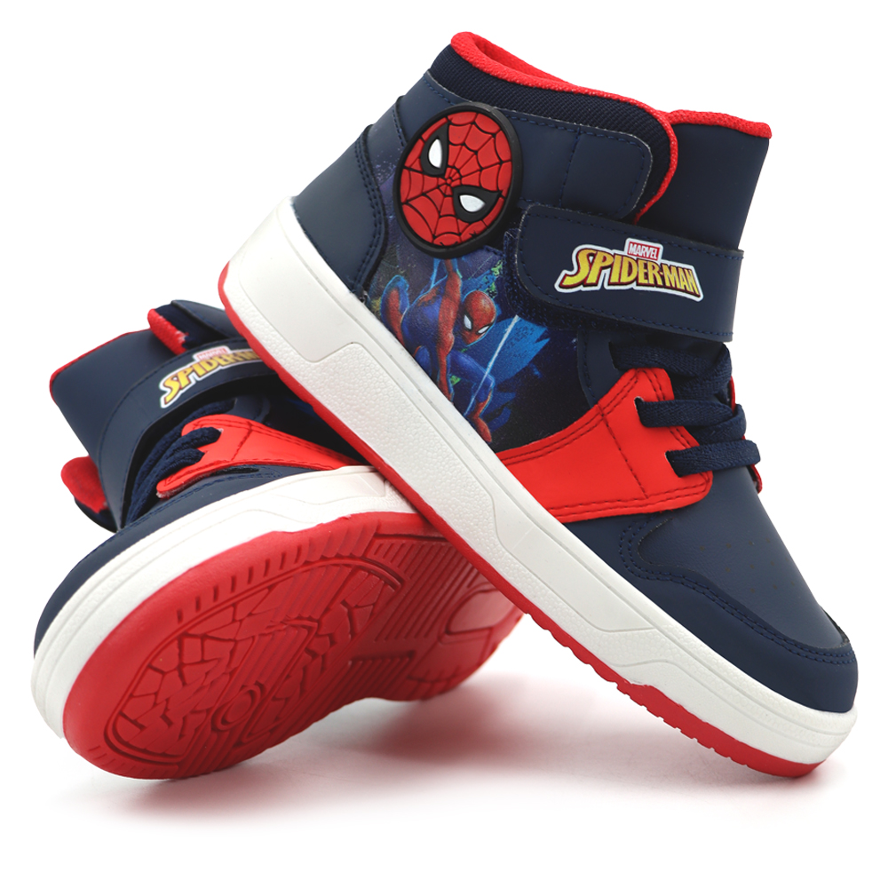 Foto 4 pulgar | Tenis Marvel Spider-man Media Bota