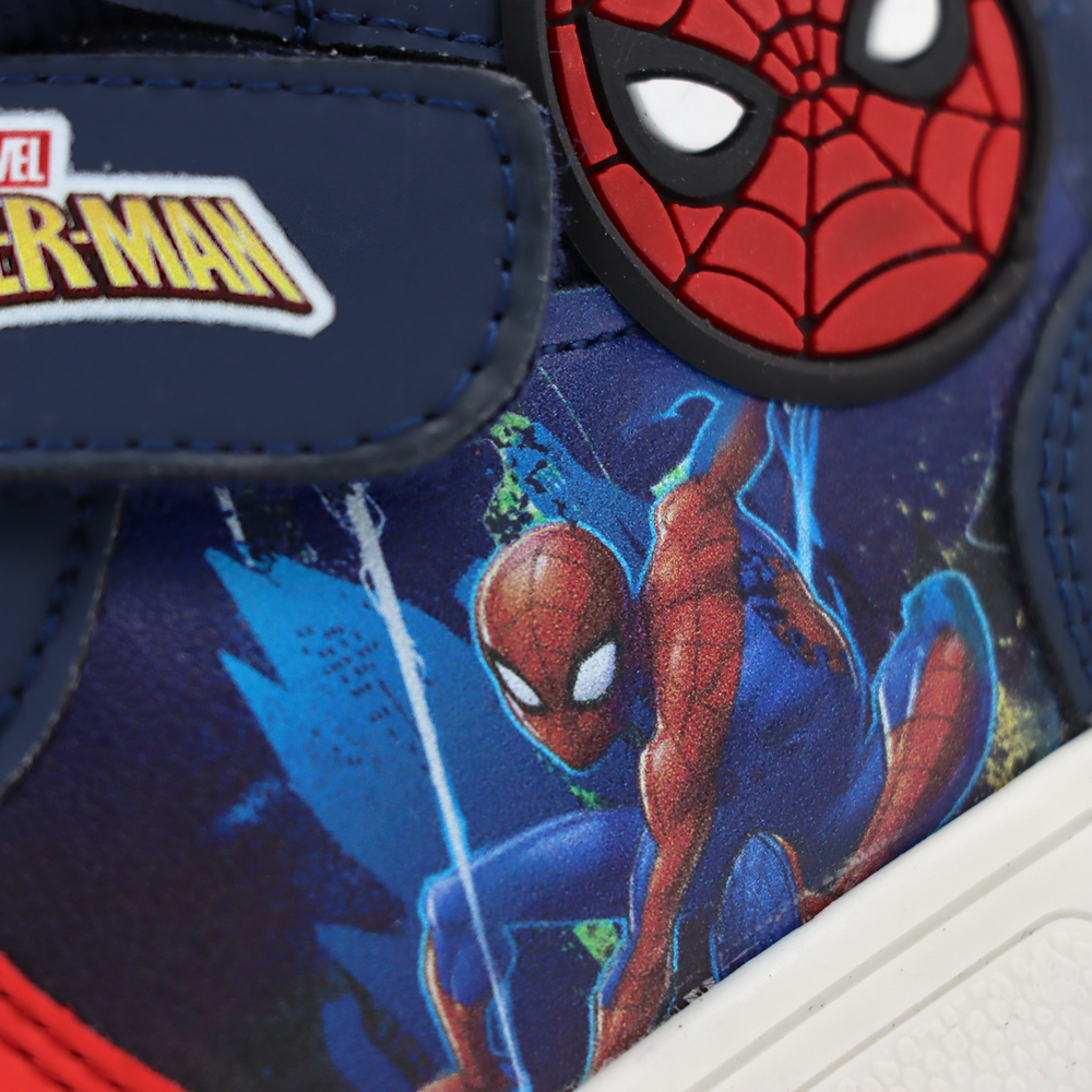 Foto 5 pulgar | Tenis Marvel Spider-man Media Bota