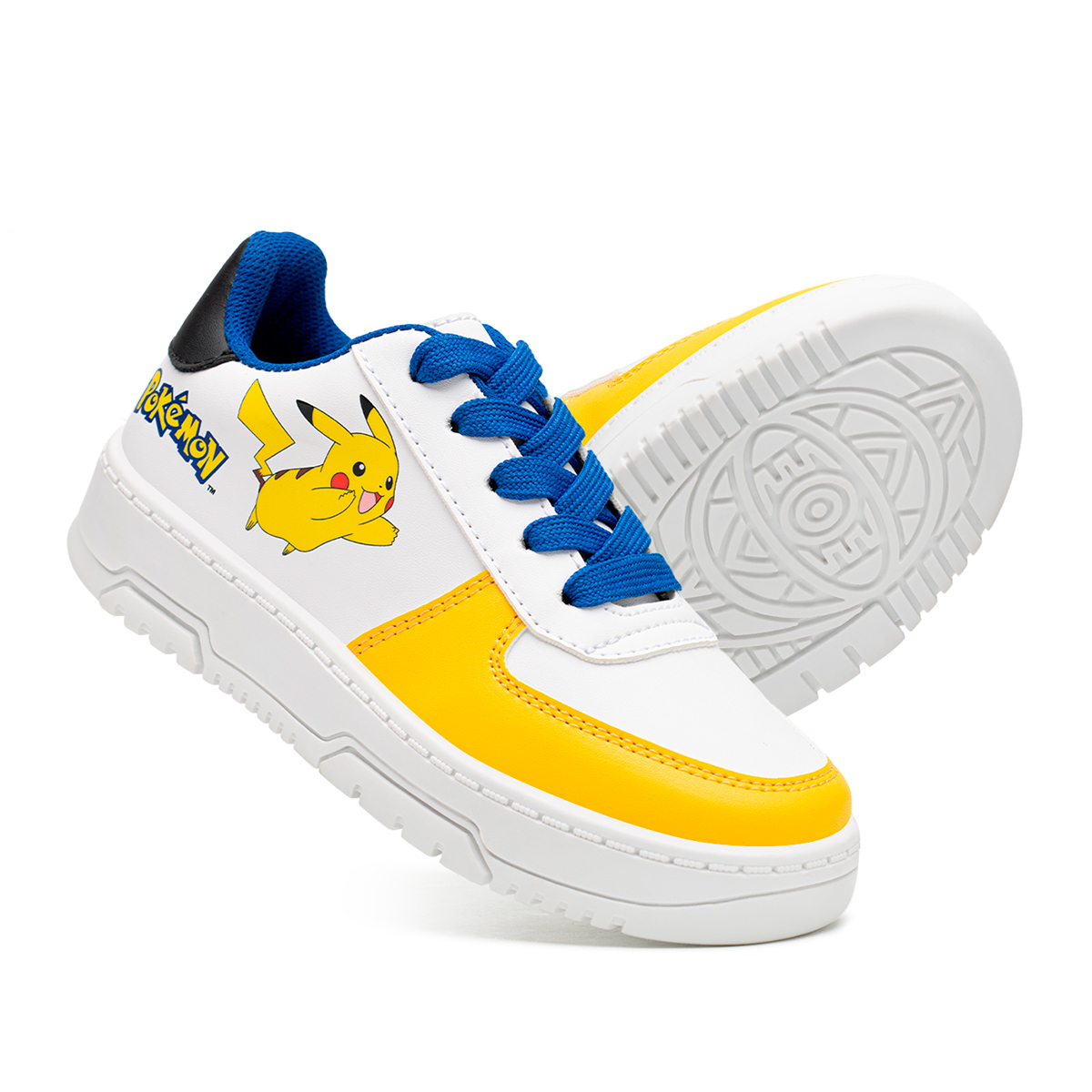 Foto 2 | Tenis Pokémon Po4011 Blancos para Niño