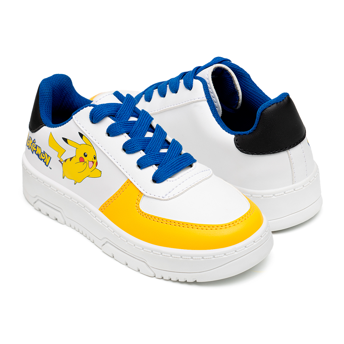 Foto 4 pulgar | Tenis Pokémon Po4011 Blancos para Niño