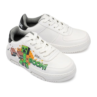 Foto 4 | Tenis para Niños Calzado Yuyin Minecraft Mi3070 Blancos