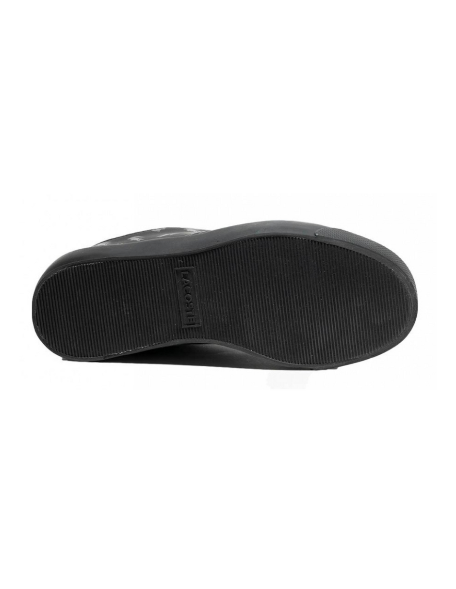 Foto 5 pulgar | Tenis Lacoste Straightset Color Negro Para Niño De Agujetas