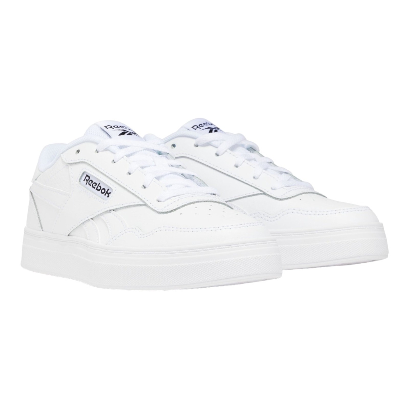Foto 2 pulgar | Tenis Casuales  Reebok  Color Blanco Para Mujer Modelo 100033985