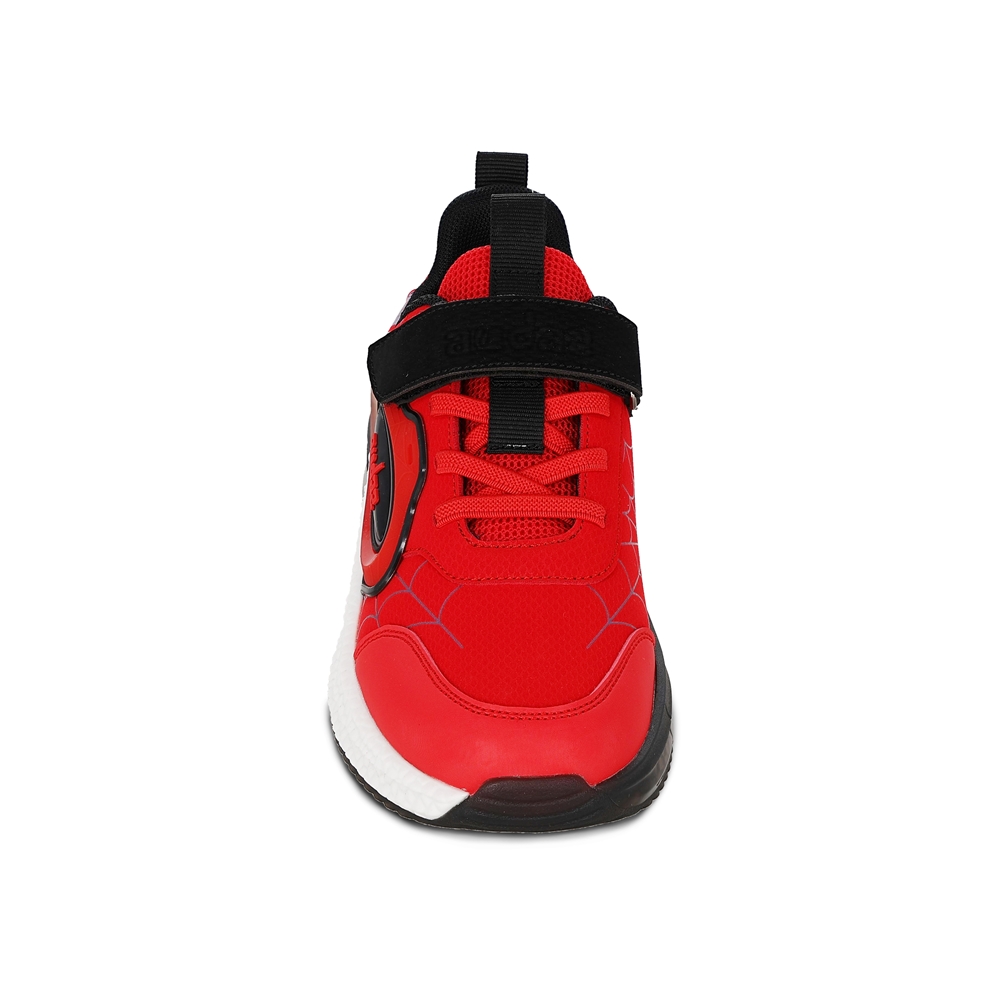 Foto 4 pulgar | Tenis Audaz Rojos y Detalles Arácnidos Ajuste Velcro y Agujeta Elástica para Niño