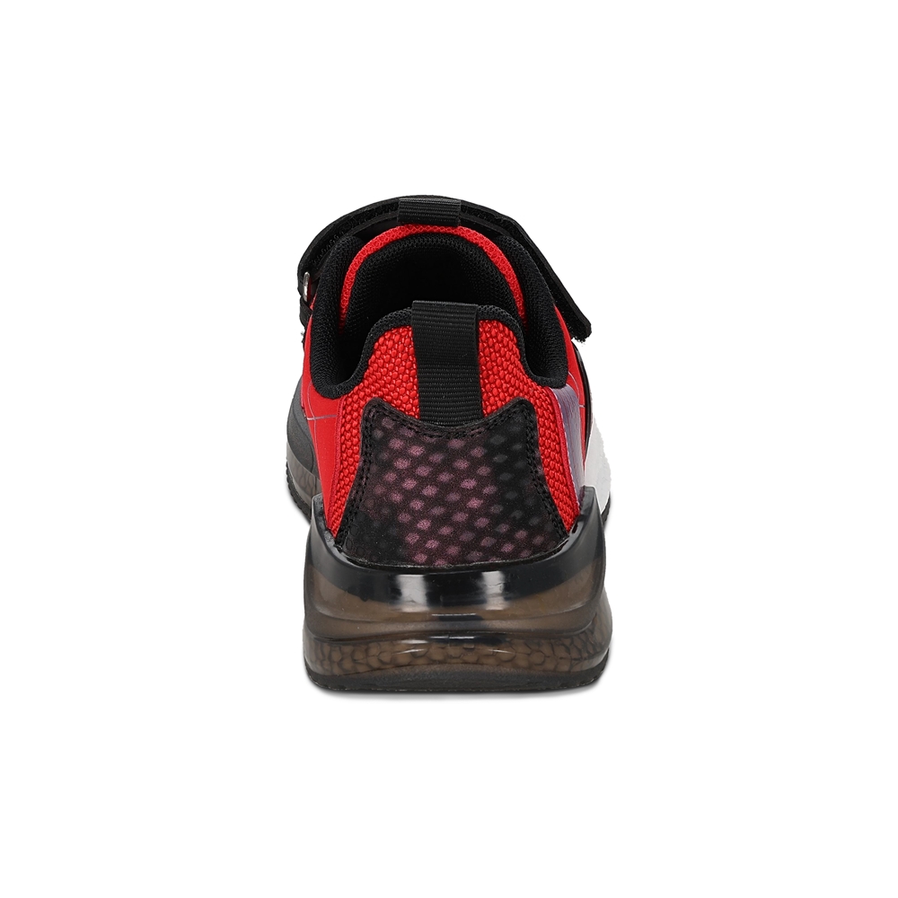 Foto 5 pulgar | Tenis Audaz Rojos y Detalles Arácnidos Ajuste Velcro y Agujeta Elástica para Niño