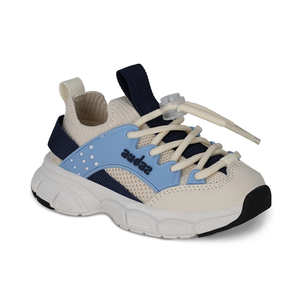 Foto 2 pulgar | Tenis Casuales Audaz Azules con Ajuste de Agujetas para Niño