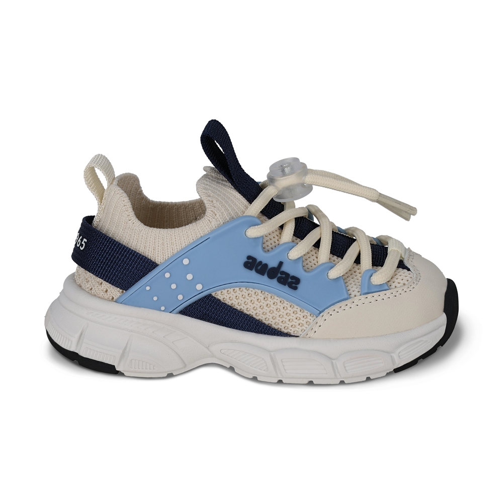 Foto 3 pulgar | Tenis Casuales Audaz Azules con Ajuste de Agujetas para Niño