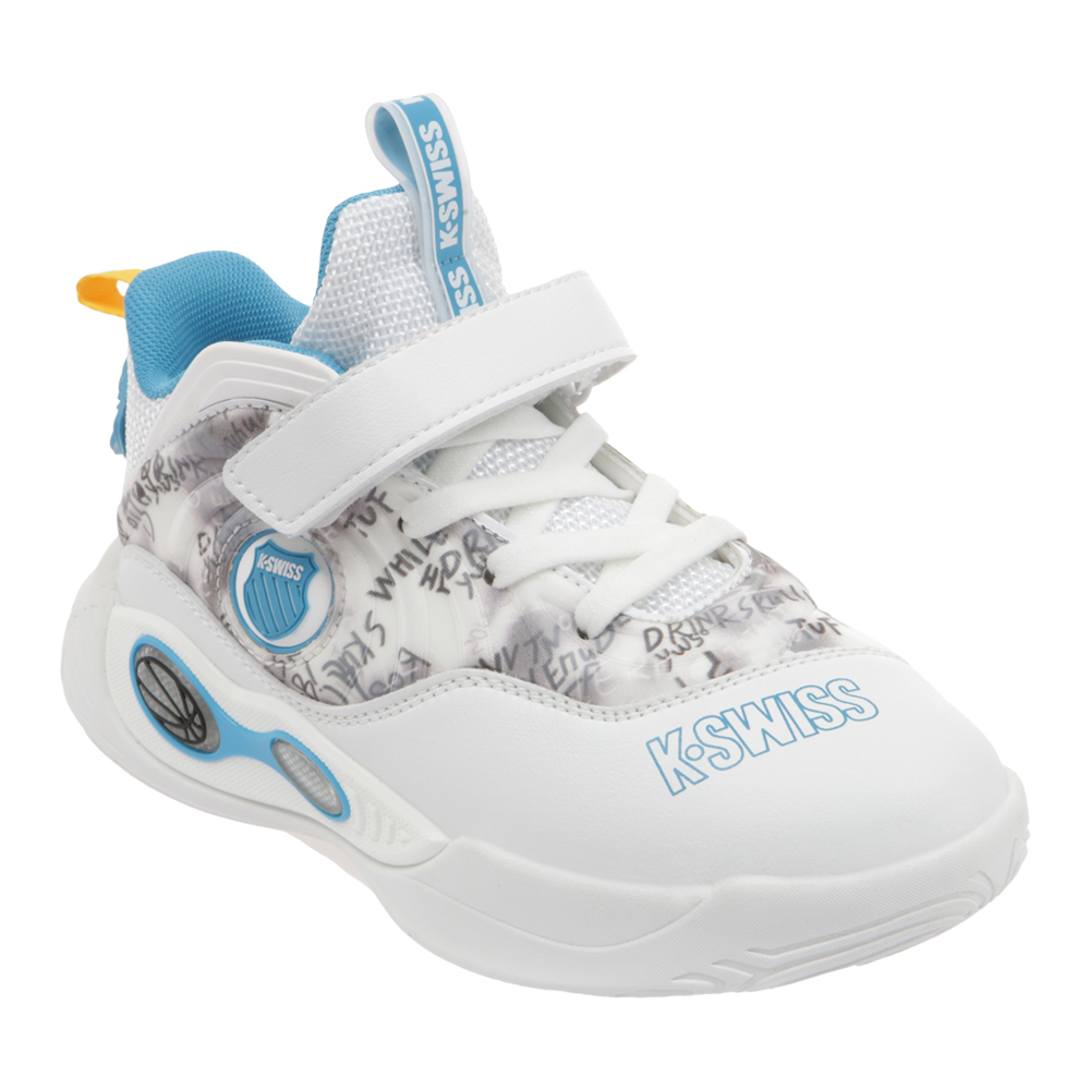 Foto 3 pulgar | Tenis K-swiss Cosmo Casuales Escolares Para Niño Color Blanco