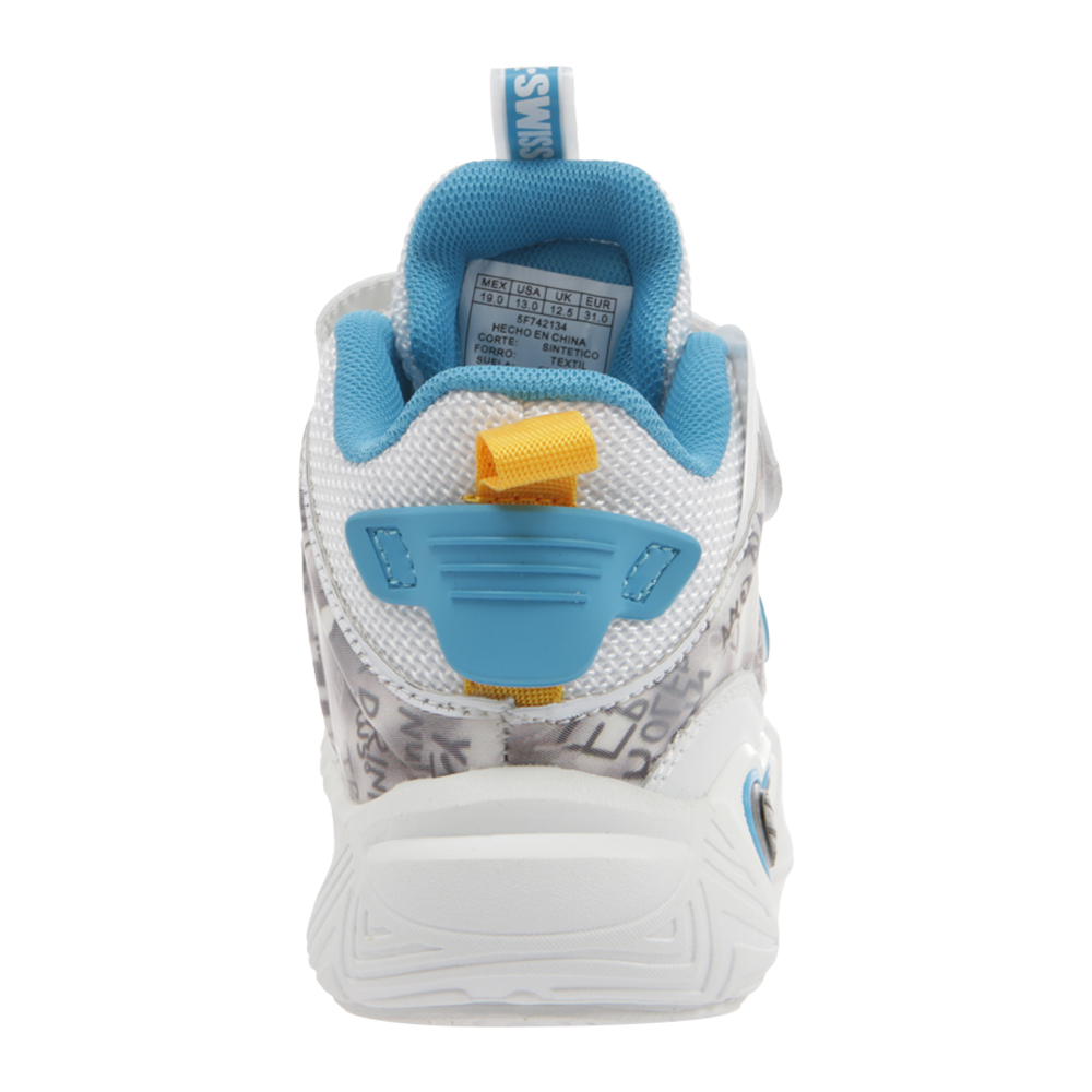 Foto 5 pulgar | Tenis K-swiss Cosmo Casuales Escolares Para Niño Color Blanco