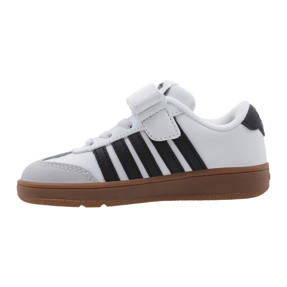 Foto 3 pulgar | Tenis K-swiss Francis Court Kids Casuales Escolares Para Niño Color Blanco