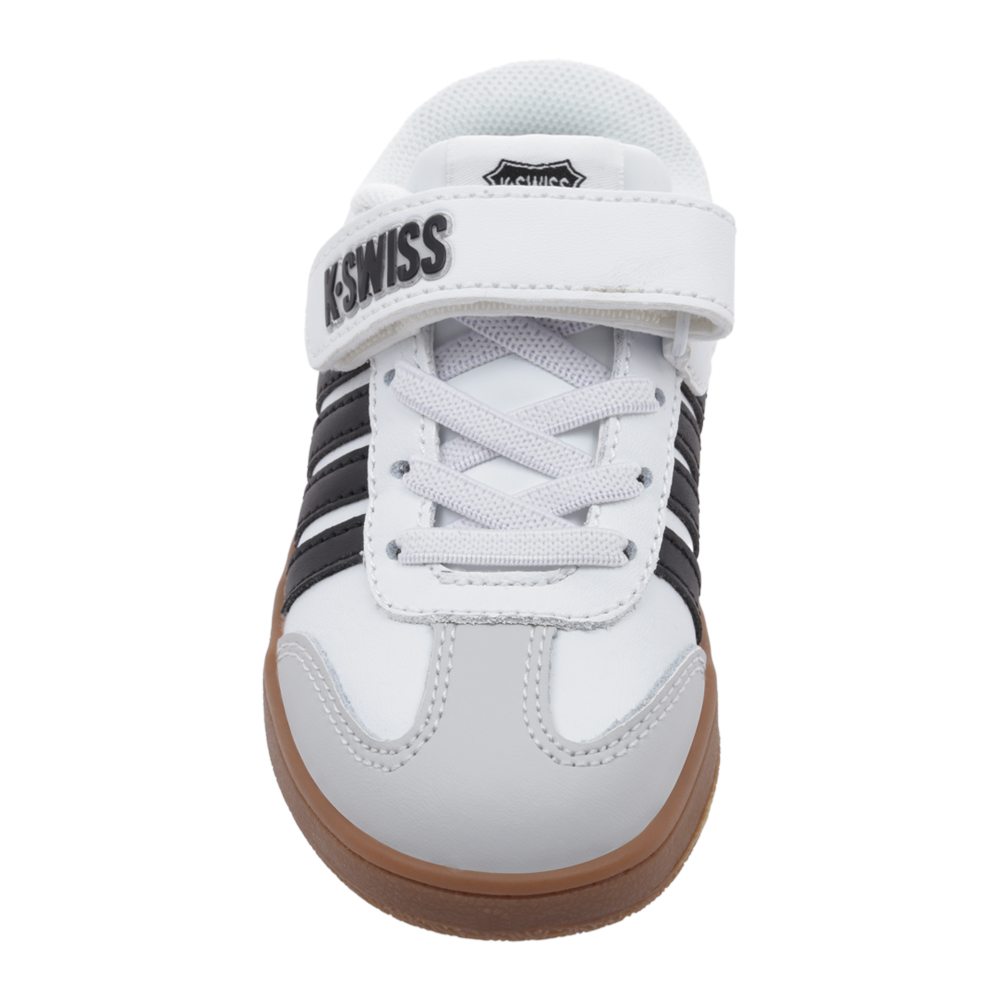 Foto 5 pulgar | Tenis K-swiss Francis Court Kids Casuales Escolares Para Niño Color Blanco