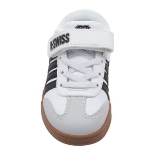 Foto 4 | Tenis K-swiss Francis Court Kids Casuales Escolares Para Niño Color Blanco