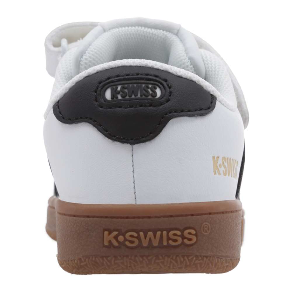 Foto 7 pulgar | Tenis K-swiss Francis Court Kids Casuales Escolares Para Niño Color Blanco