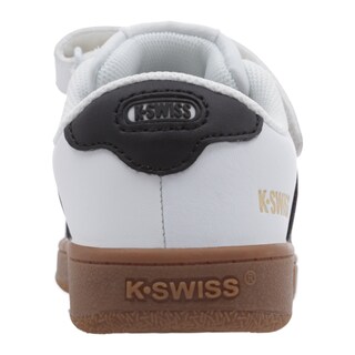 Foto 6 | Tenis K-swiss Francis Court Kids Casuales Escolares Para Niño Color Blanco