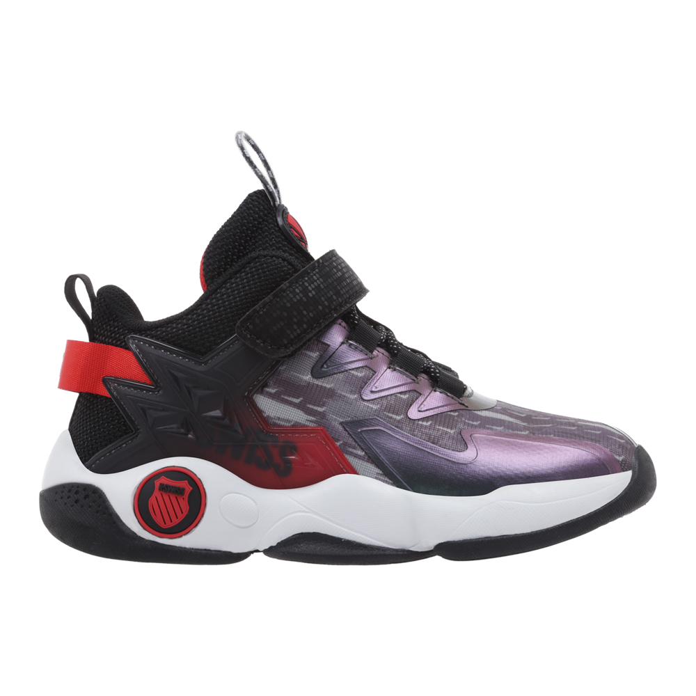 Tenis K-swiss Panther Casuales Escolares Para Niño Color Gris