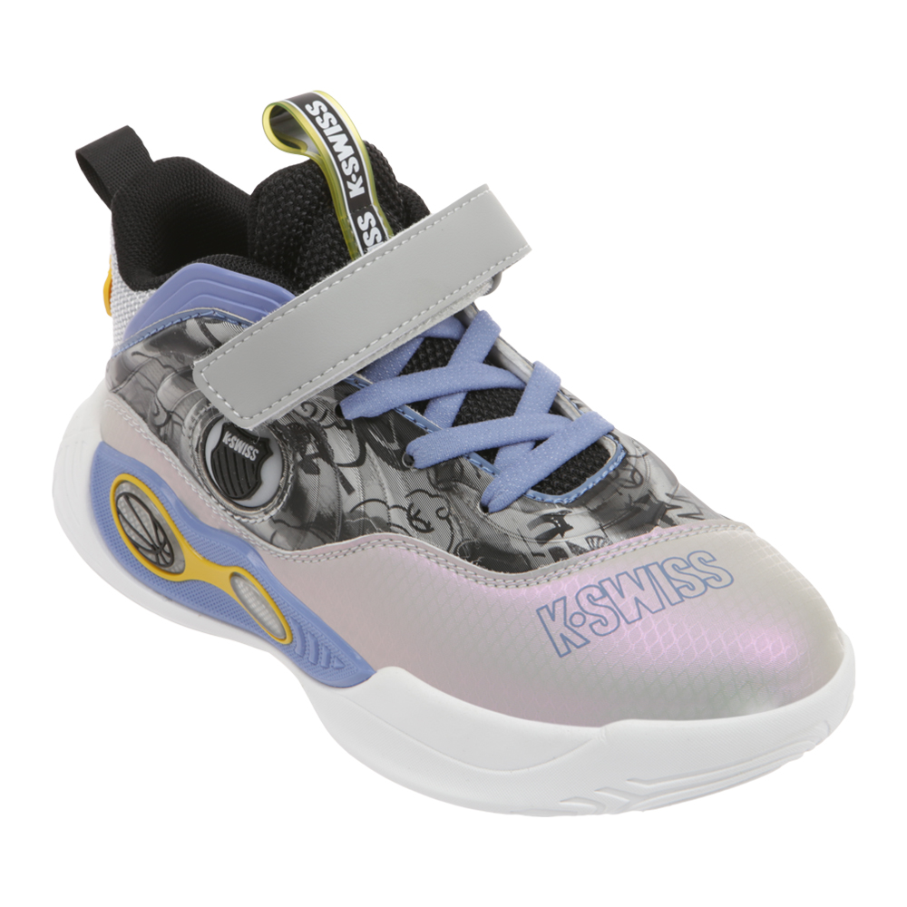 Foto 3 pulgar | Tenis K-swiss Cosmo Casuales Escolares Para Niño Color Gris