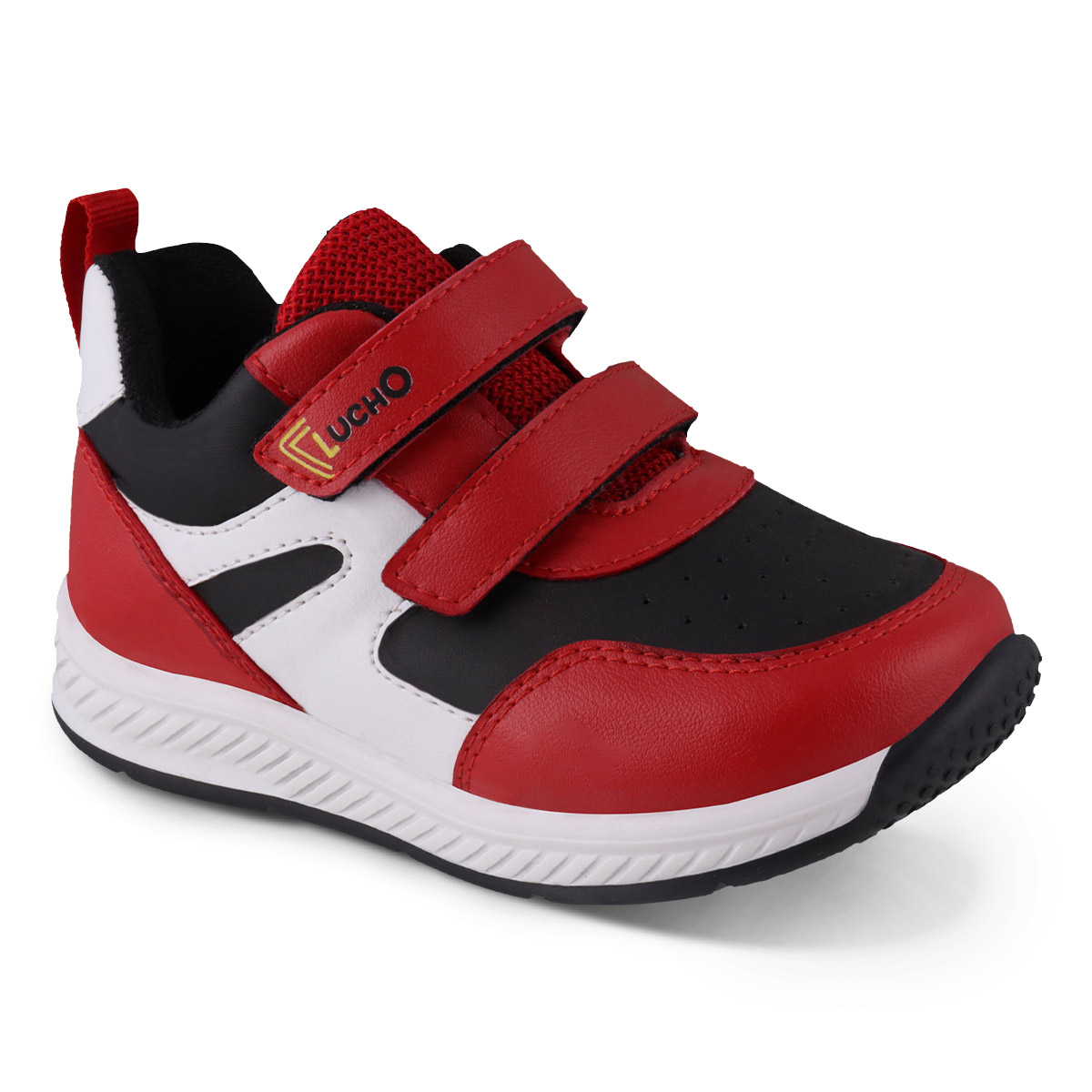 Foto 1 | Tenis Para Bebé Lucho 2094 Color Rojo/negro Para Niño