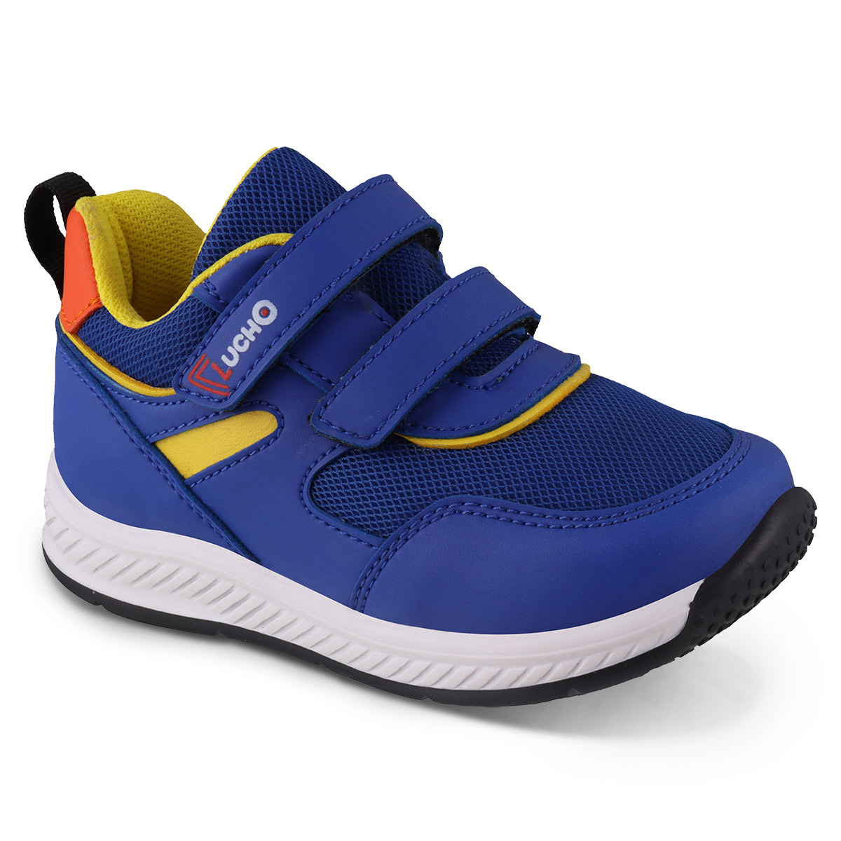 Foto 2 pulgar | Tenis Para Bebé Lucho 2094 Color Azul Rey Para Niño