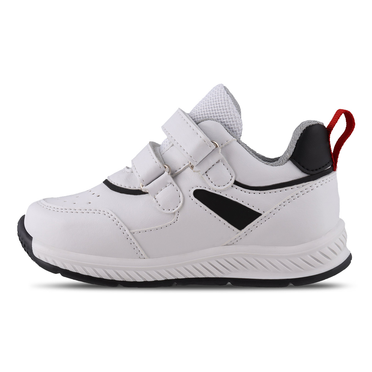 Foto 4 pulgar | Tenis Para Bebé Lucho 2094 Color Blanco/negro Para Niño