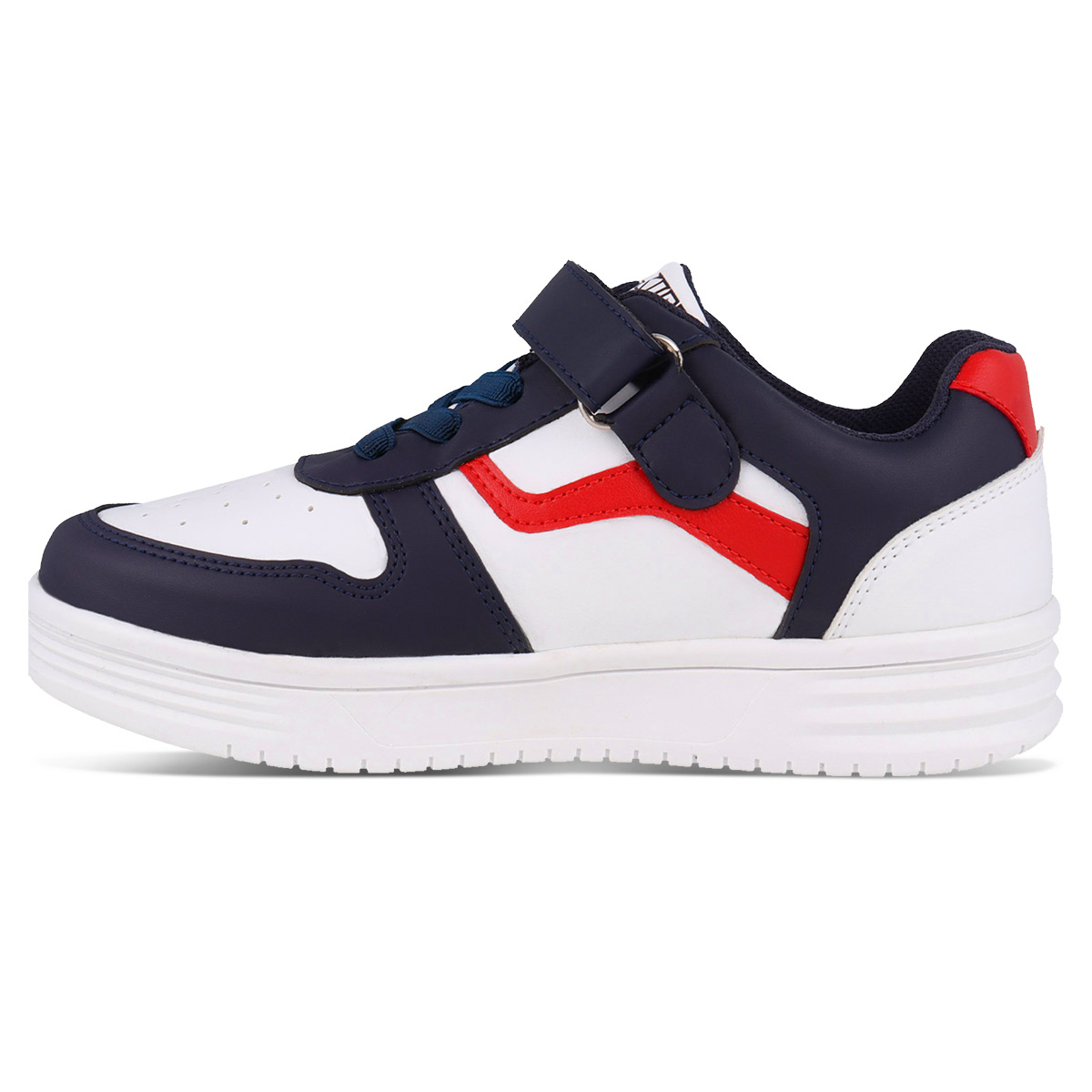 Foto 3 | Tenis Choclo Casual Rokino 2451 Color Marino/blanco Para Niño
