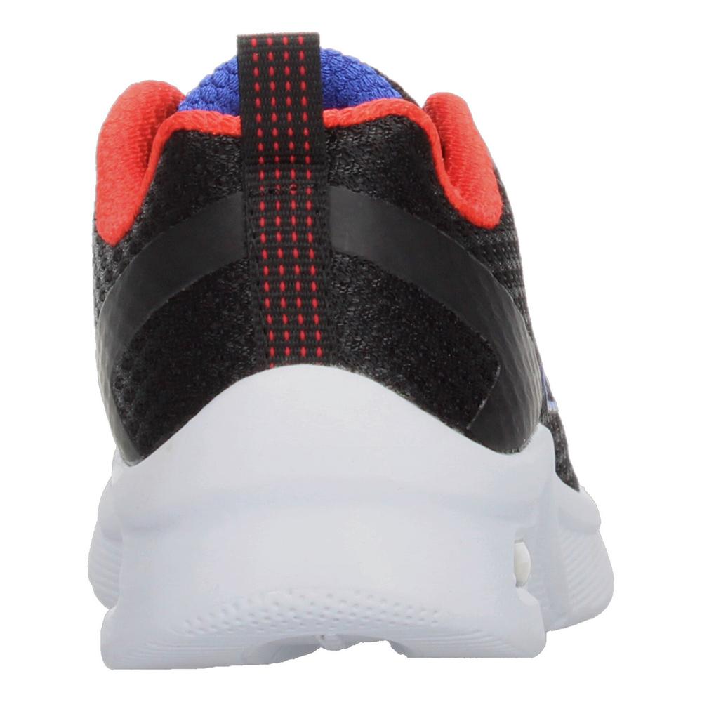 Foto 8 pulgar | Tenis Skechers Negro Para Niño [ske1013] Rojo