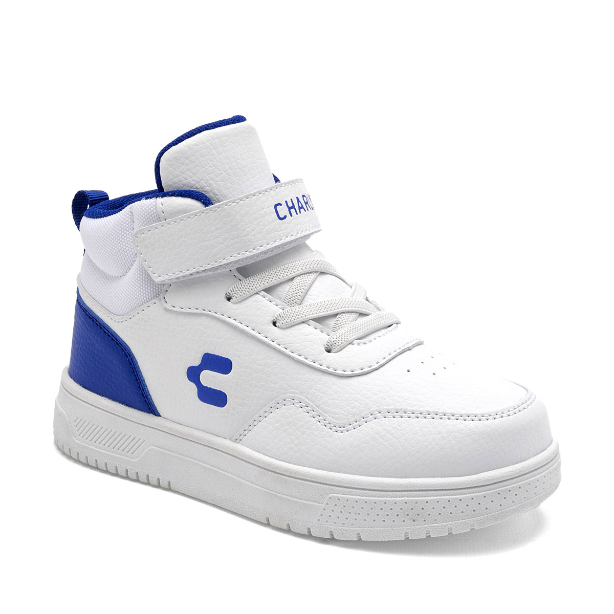 Charly Tenis Urbano Para Niño Blanco Azul