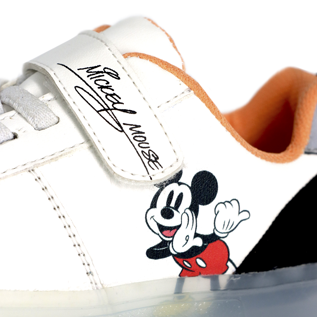 Foto 9 pulgar | Tenis Disney Mickey Mouse Con Luces Para Niño
