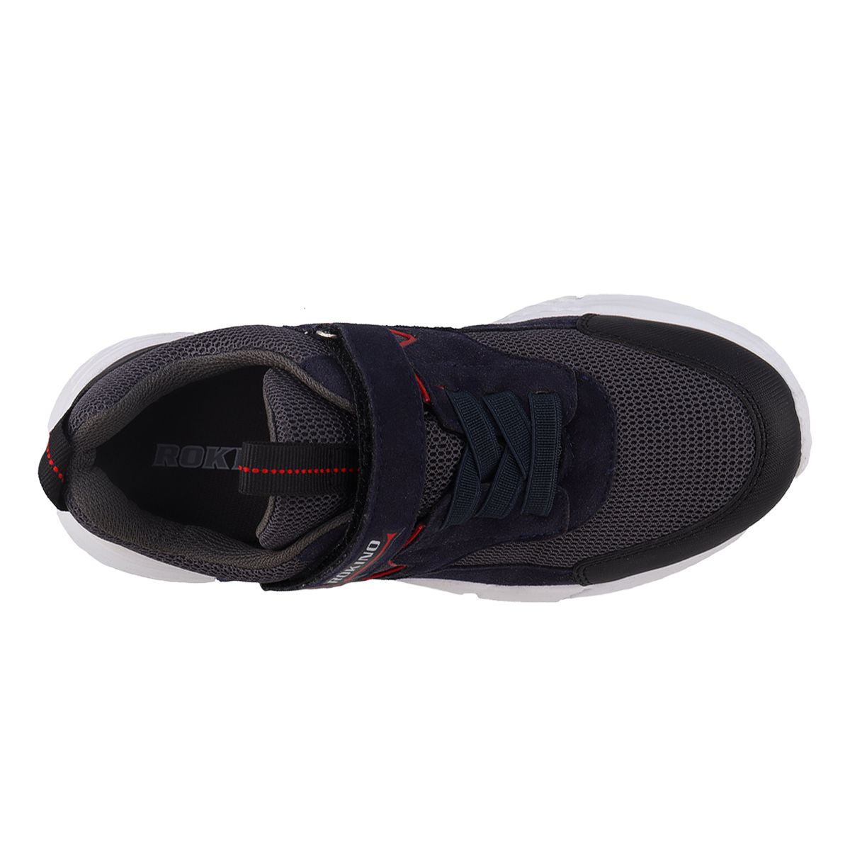 Foto 5 pulgar | Tenis Casual Rokino Azul Marino para Niño