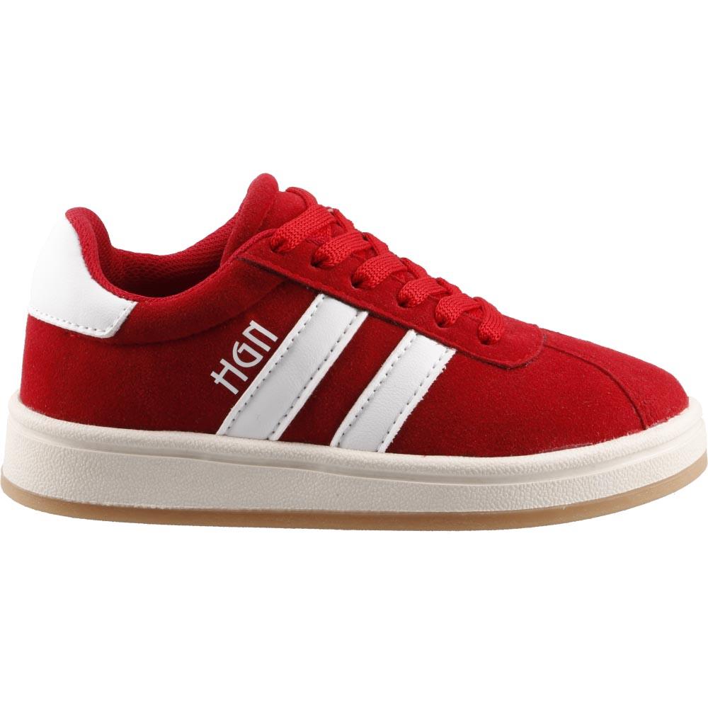Foto 1 | Tenis Niño Comodos Casuales Moderno Rojo