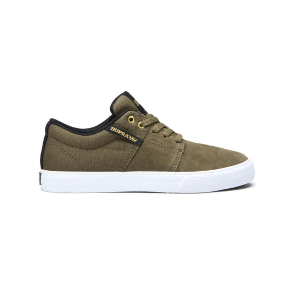 Tenis Supra Kids Stacks Ii Vulc Niño Comodo Verde