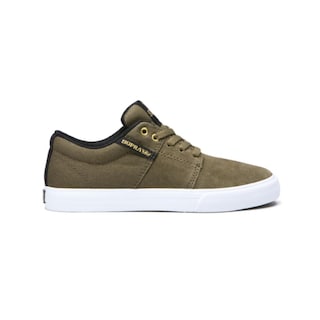 Foto 1 | Tenis Supra Kids Stacks Ii Vulc Niño Comodo Verde