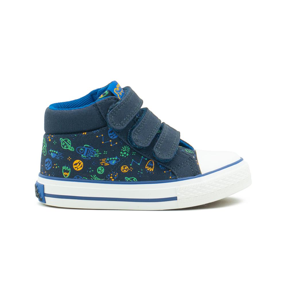 Foto 1 | Tenis Para Niño Bubble Gummers Nave Espacial Marino Azul Marino