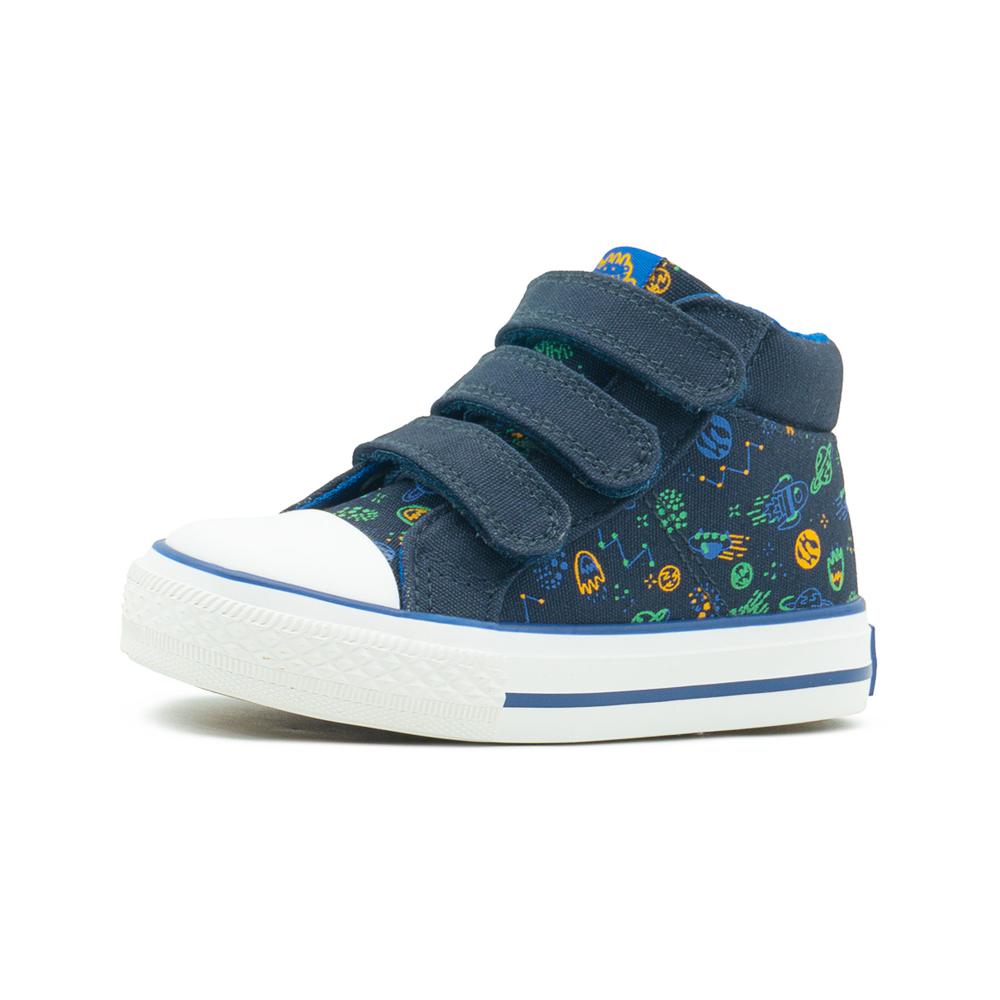 Foto 6 pulgar | Tenis Para Niño Bubble Gummers Nave Espacial Marino Azul Marino