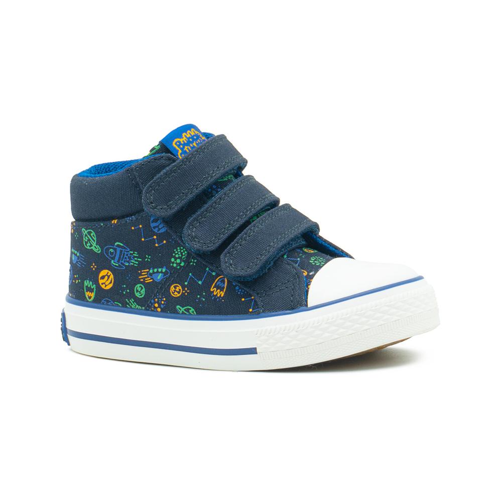 Foto 7 pulgar | Tenis Para Niño Bubble Gummers Nave Espacial Marino Azul Marino