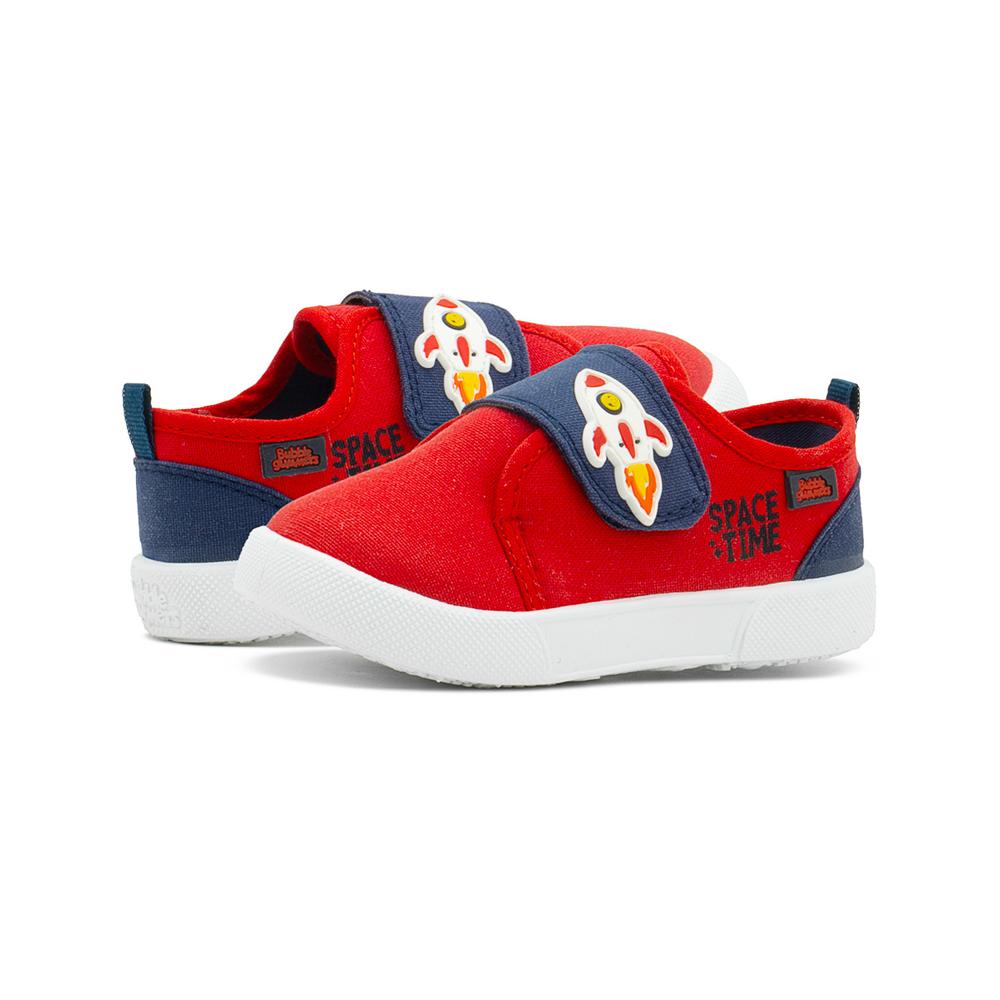 Foto 3 | Tenis Bubble Gummers  Usher Para Niño Contactel Cohete Rojo
