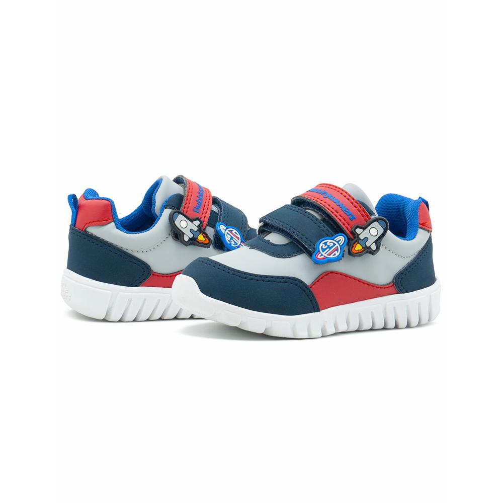 Foto 4 pulgar | Tenis Bubble Gummers Uli Para Niño Ligero Cohete Contactel Azul Marino