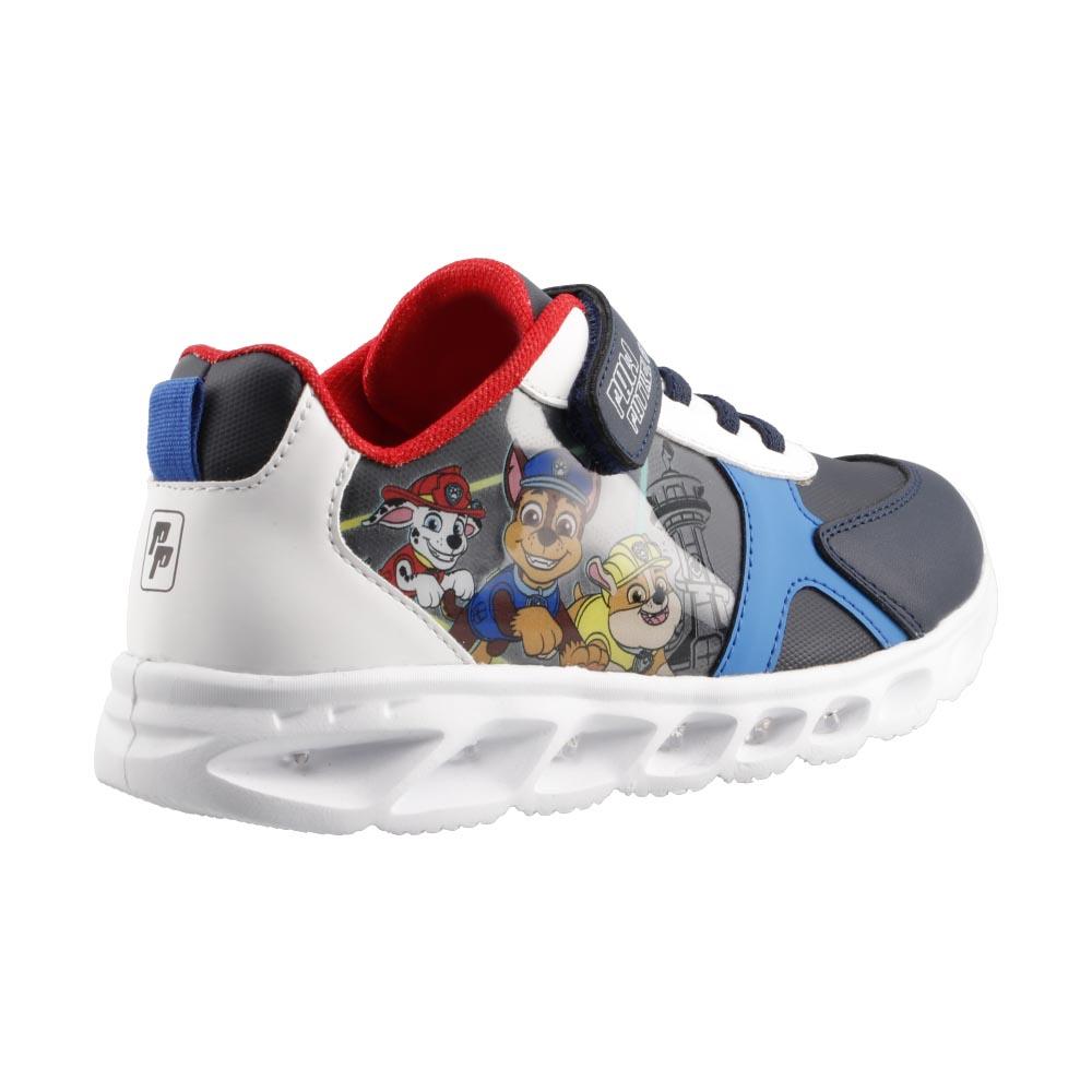 Foto 3 | Tenis Niño Paw Patrol Luces Comodos Correr Azul