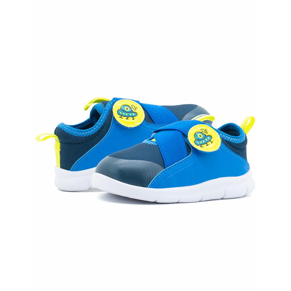 Foto 5 pulgar | Tenis Bubble Gummers Uzielito Contactel Elástico Space Azul Verde