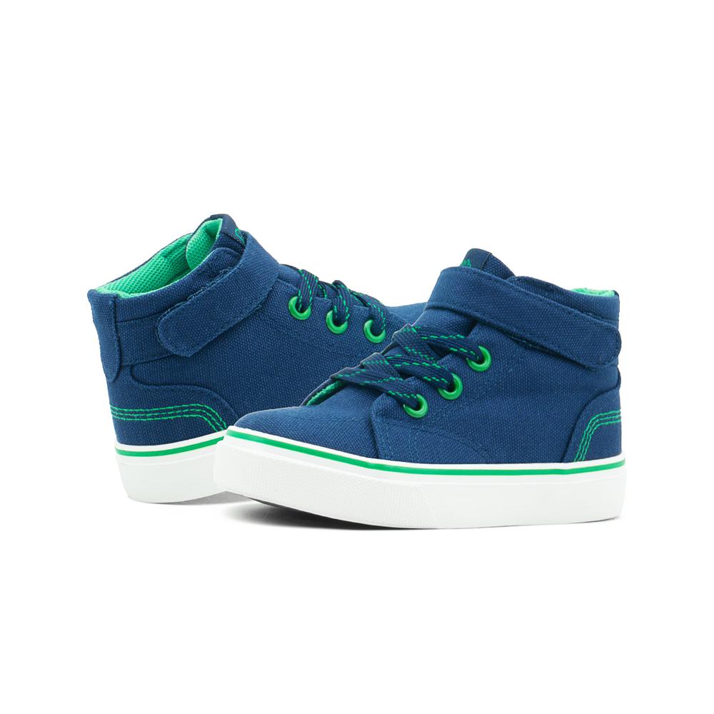 Foto 4 pulgar | Tenis Bota Bubble Gummers Casual Para Niño Valle Marino Azul Marino