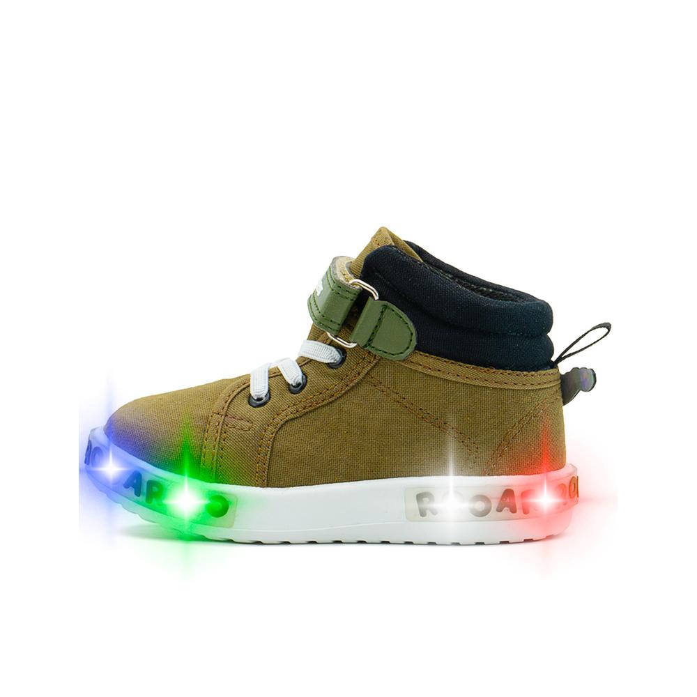 Foto 7 pulgar | Tenis Bota Luces Para Niños Bubble Gummers Trueno I Verde Verde