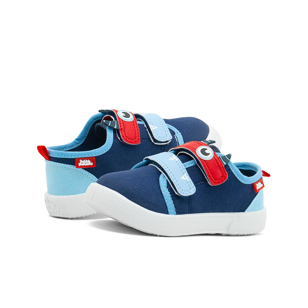 Foto 2 | Tenis Bubble Gummers Para Niño Casual Teddy En Marino 12-17 Azul Marino