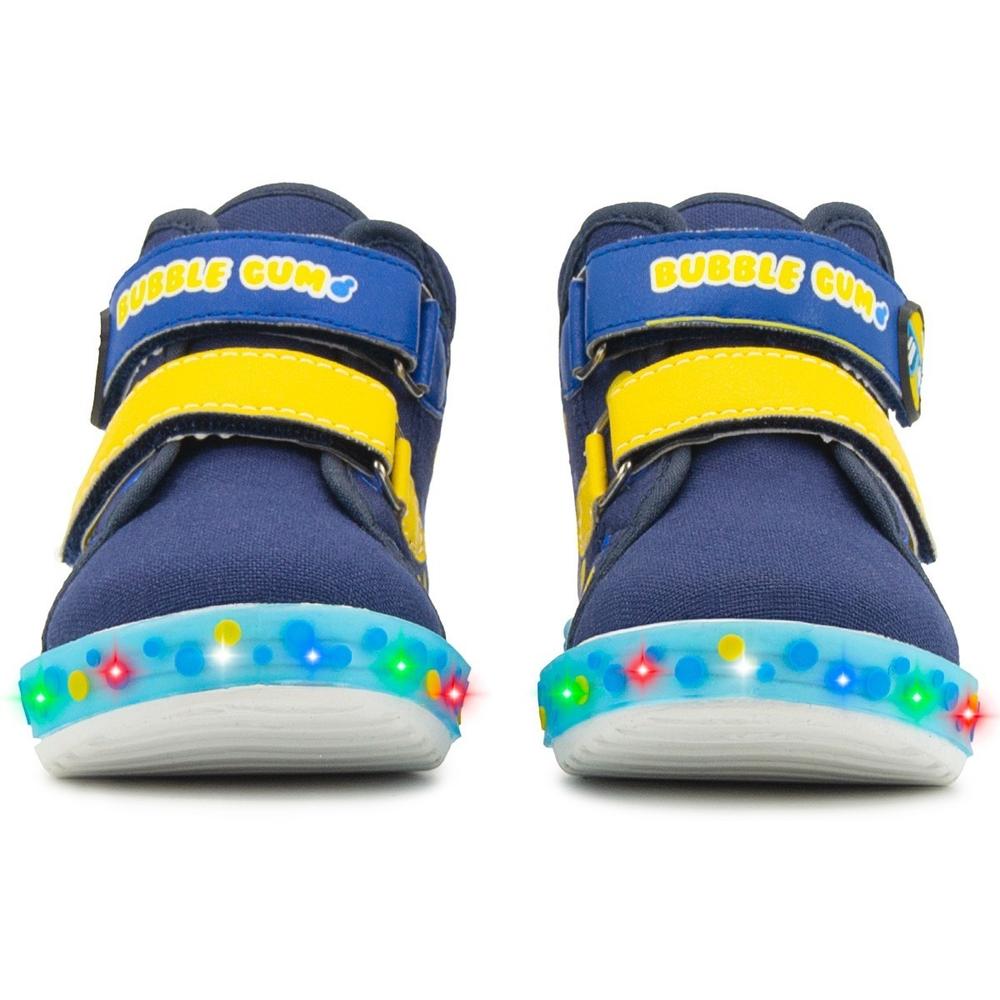 Foto 7 pulgar | Tenis Bota Niño Bubble Gummers Con Luces Azul 12-17 Azul Marino
