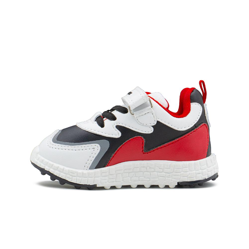 Foto 6 | Tenis Bubble Gummers Timón Para Niño Casuales Blanco/rojo Blanco