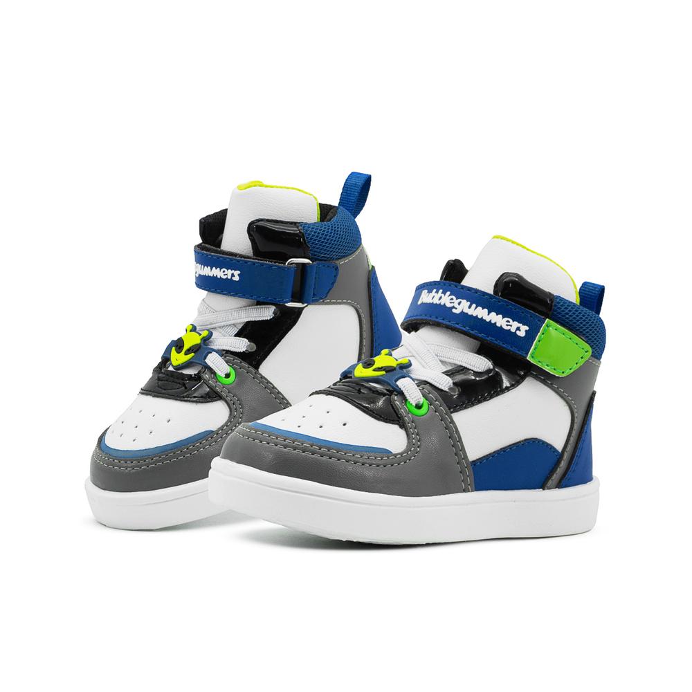 Foto 2 pulgar | Tenis Bubble Gummers Niños Tobago I Antiderrapante Velcro Blanco