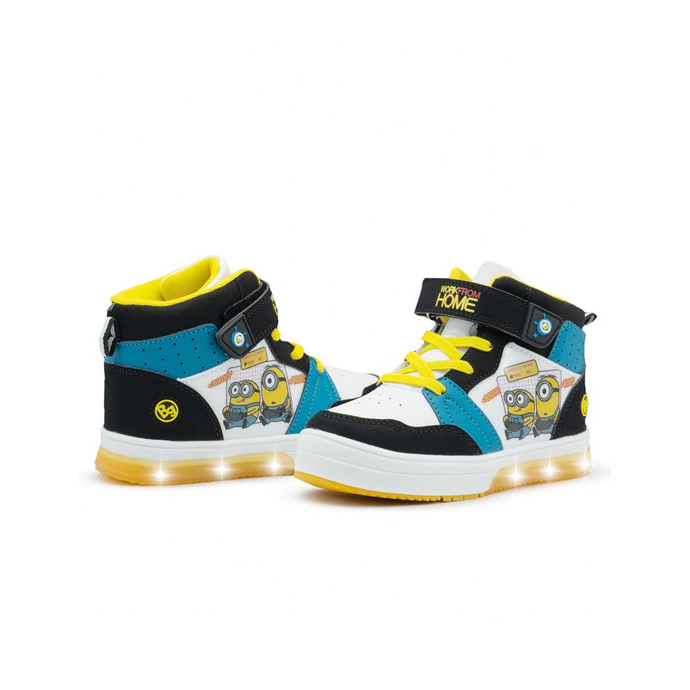 Foto 3 | Tenis Bota Para Niño Con Luces Kevin Bob Mi Villano Favorito Blanco