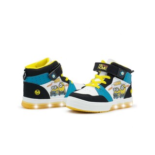 Foto 3 | Tenis Bota Para Niño Con Luces Kevin Bob Mi Villano Favorito Blanco