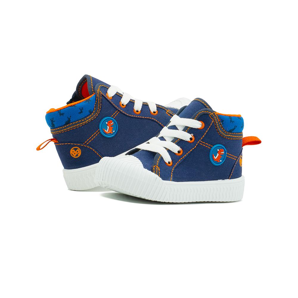 Foto 3 pulgar | Tenis Bubble Gummers  Puntera Dinosaurio Roar Bota Marino Azul