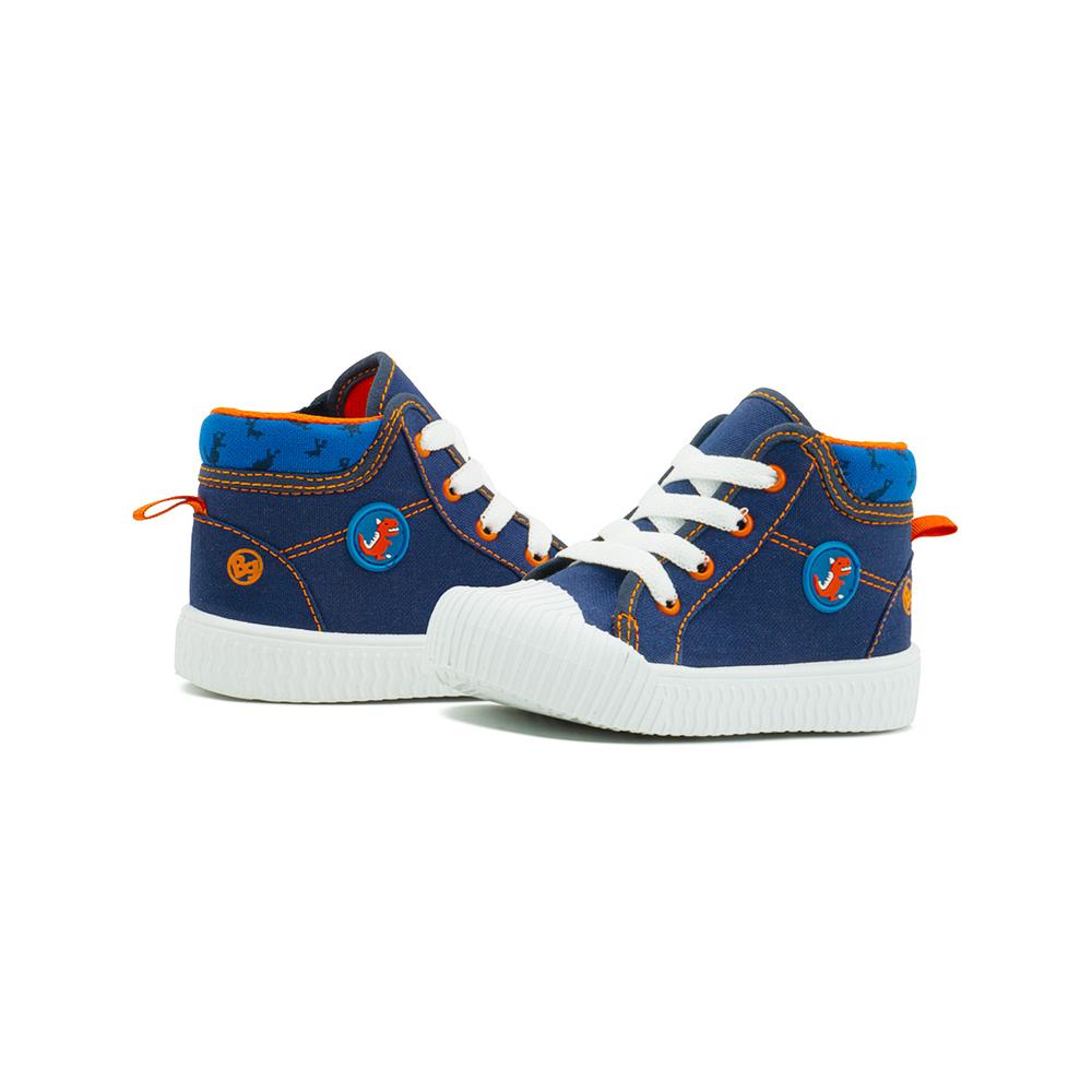 Foto 4 pulgar | Tenis Bubble Gummers  Puntera Dinosaurio Roar Bota Marino Azul