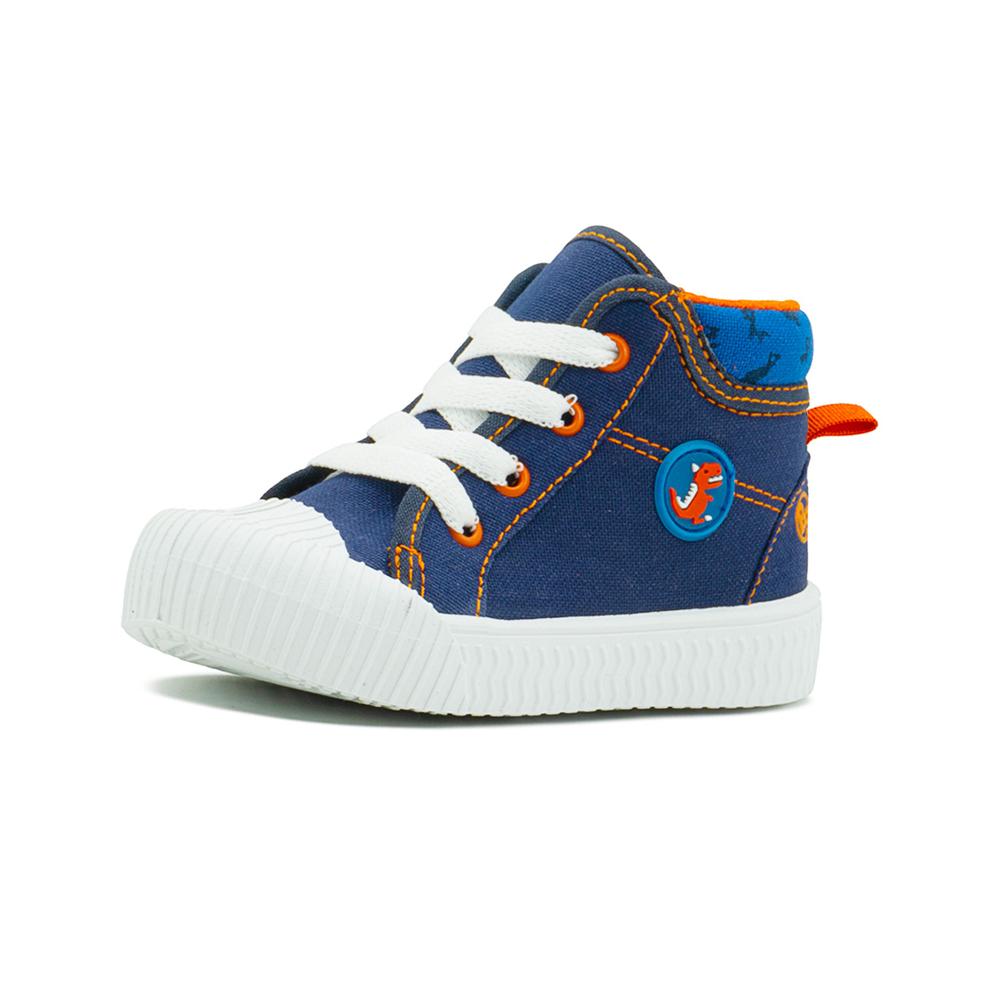 Foto 5 pulgar | Tenis Bubble Gummers  Puntera Dinosaurio Roar Bota Marino Azul