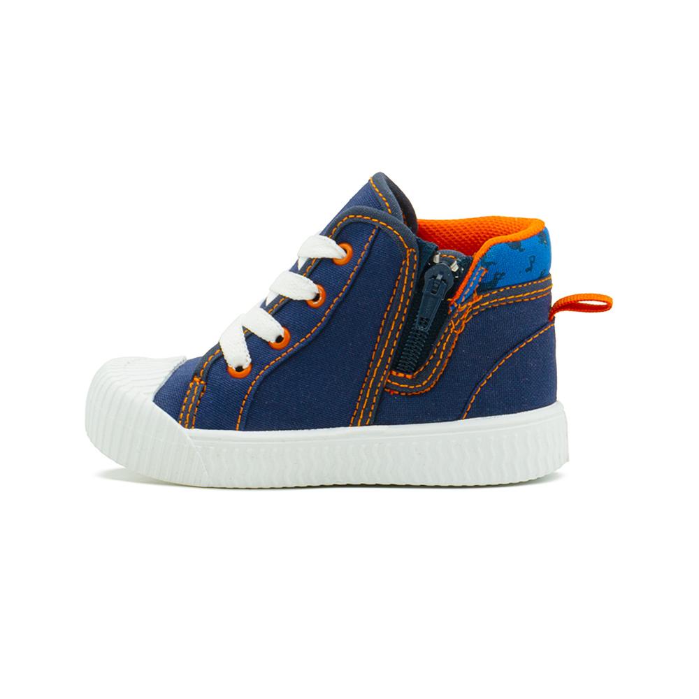 Foto 7 pulgar | Tenis Bubble Gummers  Puntera Dinosaurio Roar Bota Marino Azul